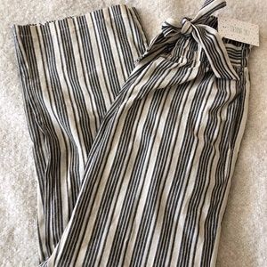 Sienna Sky Wide Leg Striped Pants